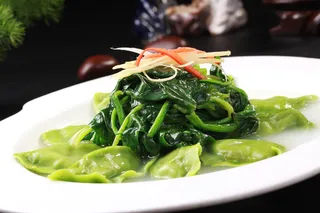 菠饺浸时蔬26元一份 (3)