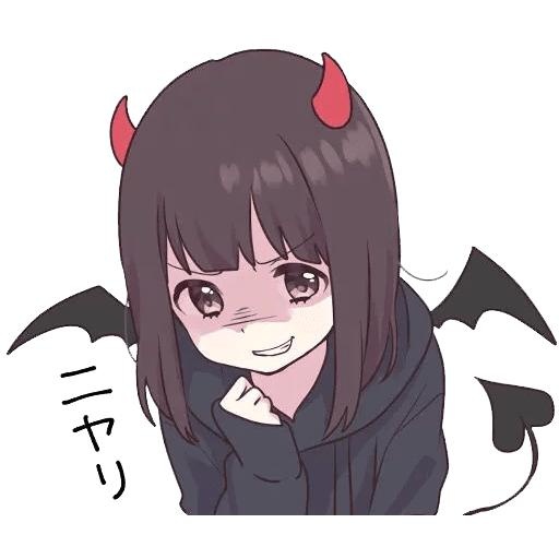 动漫女孩 PNG免抠(512x512)