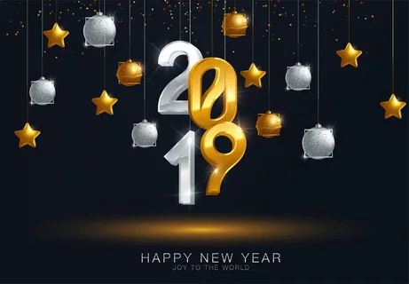 2019数字新年设计图片 2019数字新年设计图片