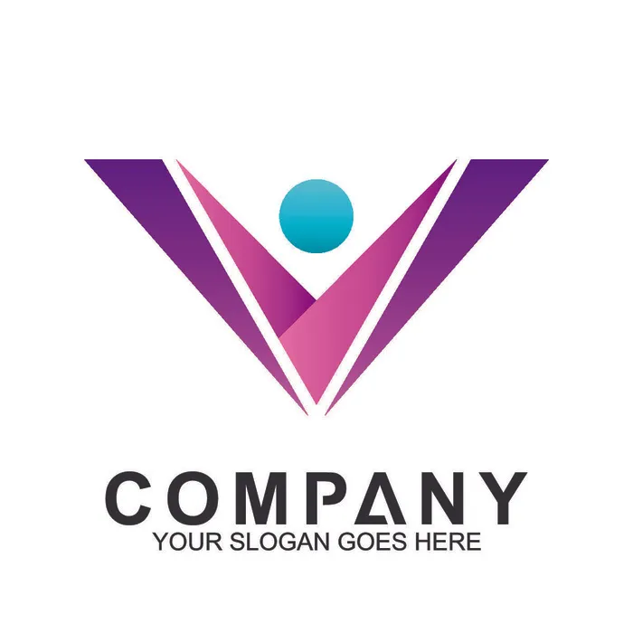 手绘Logo标志素材eps,ai矢量模版下载
