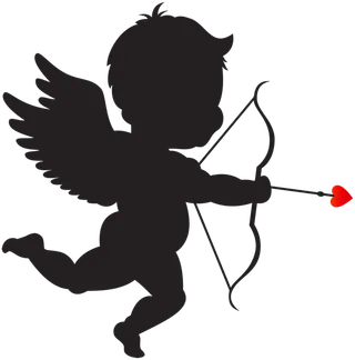 丘比特射箭情人节