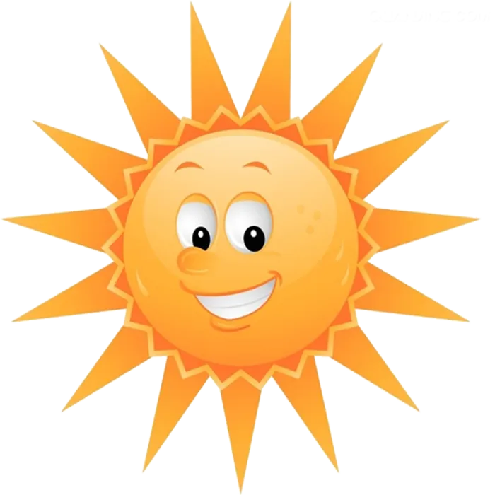 太阳笑脸卡通
