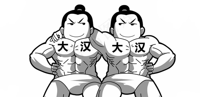 结实猛男图片