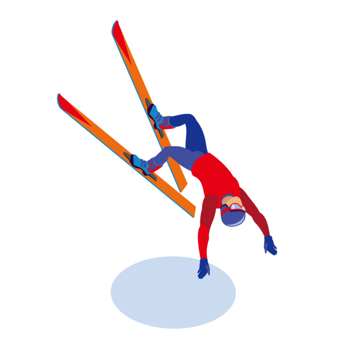 冬奥会|手绘|运动项目|2022|冰雪