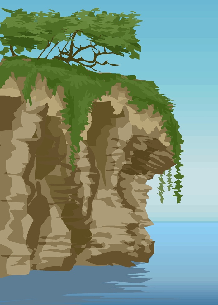 绿色卡通风动画动漫素描写实海报名片图片素材背景12