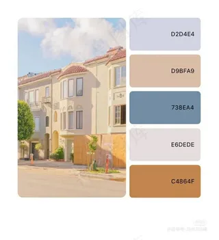 高质量插画配色色卡