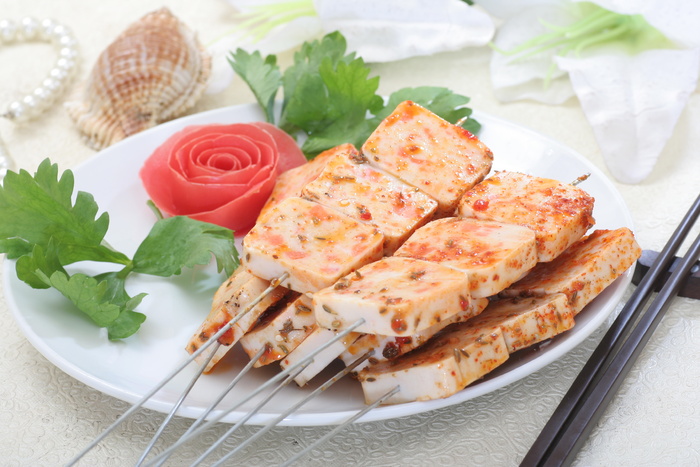 烤香鱼片