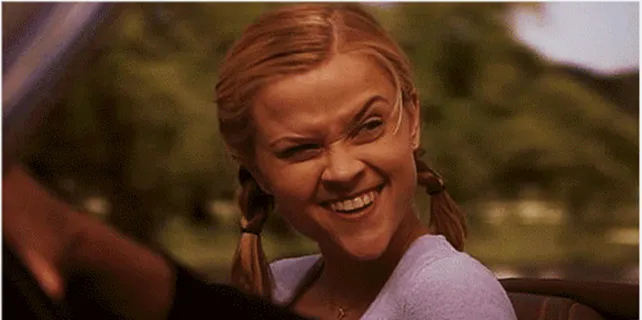 美女搞怪表情包GIF