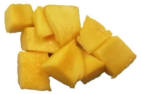 芒果果肉鲜果生鲜果果粒免抠摄影元素