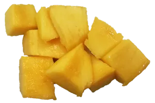 芒果果肉鲜果生鲜果果粒免抠摄影元素