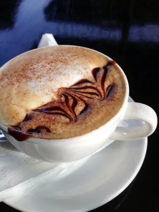 黑色美味咖啡摄影素材