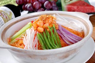 砂锅石锅美食煲类特色菜怀海皇粉丝煲