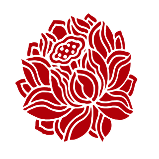 红色喜庆简约风传统吉祥纹样纹路纹理免扣PNG素材图片 (25)