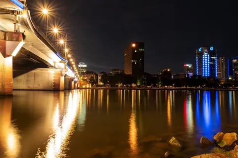 城市璀璨夜景图片 城市璀璨夜景图片