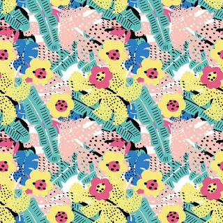 花卉唯美手绘花朵面料纹理手机壳布料面料印花服装矢量图案素材 花卉唯美手绘花朵面料纹理手机壳布料面料印花服装矢量图案素材