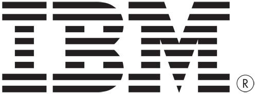 IBM 黑色标志 PNG免抠(500x184)