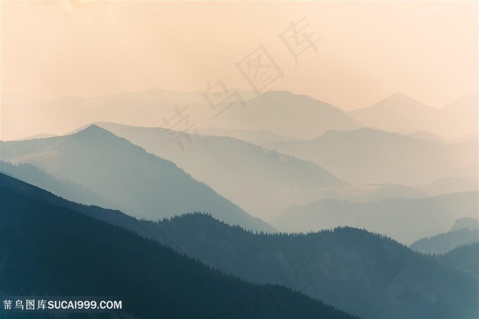 山峰山脉图片素材