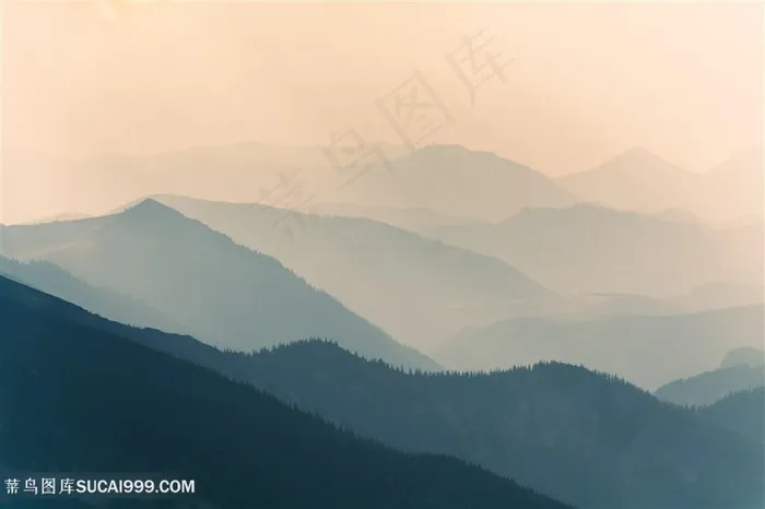 山峰山脉图片素材