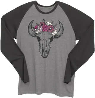 灰色长袖体恤素材