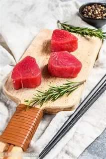 美味心形金枪鱼高清图片