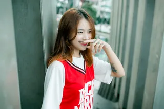 素颜可爱女生图片