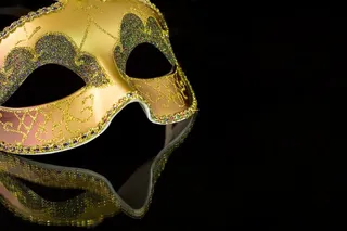 舞会假面面具图