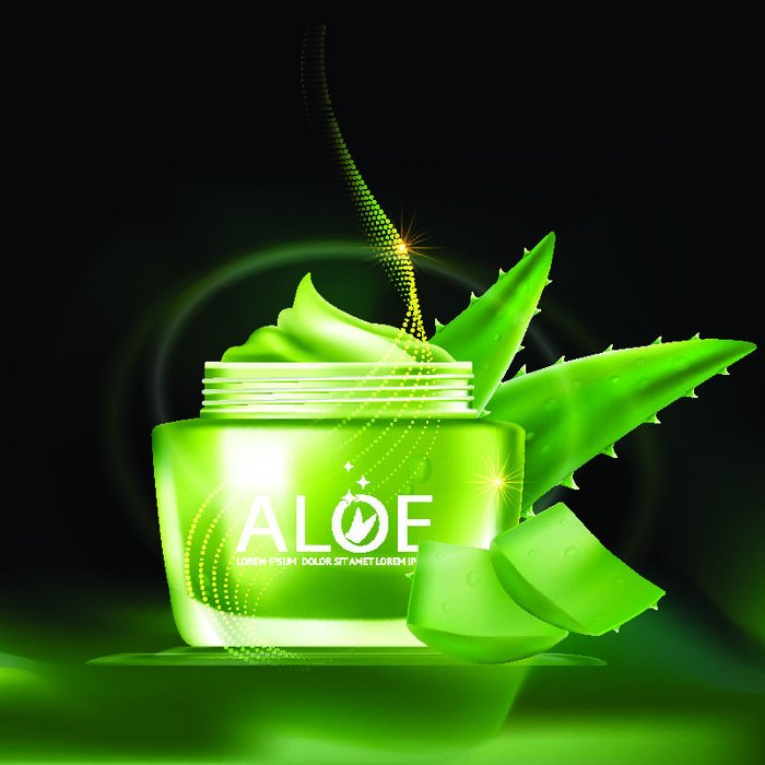  设计化妆品样品素材