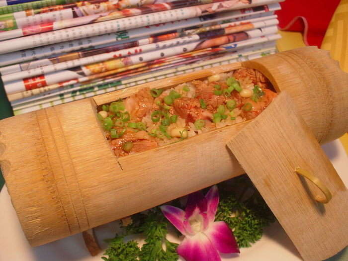 2427竹筒排骨饭