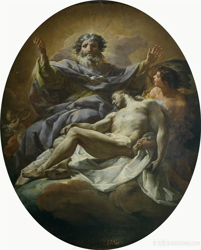 贾昆托，科拉多-拉特立尼达油画