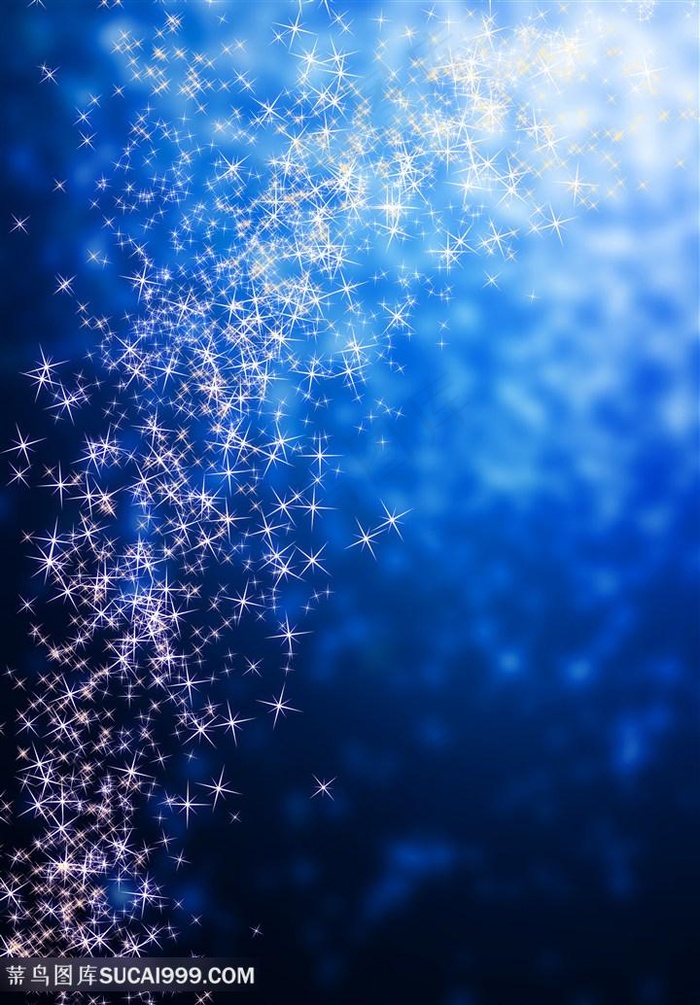 炫彩蓝色背景高清图片