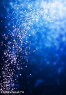 炫彩蓝色背景高清图片