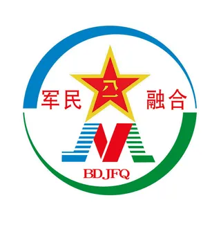 徽章  军民融合  圆形logo  军地元素