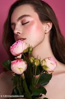 美女美容玫瑰 美女美容玫瑰