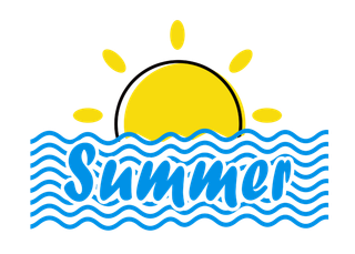 夏季  夏天太阳  抠图