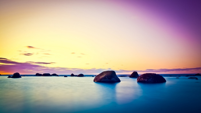 唯美海洋自然风景