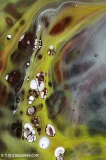 抽象唯美时尚艺术油画