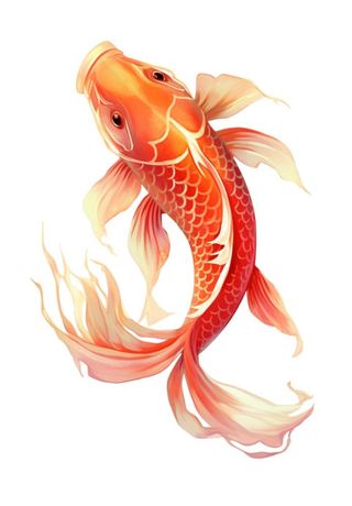 国潮流动金鱼元素