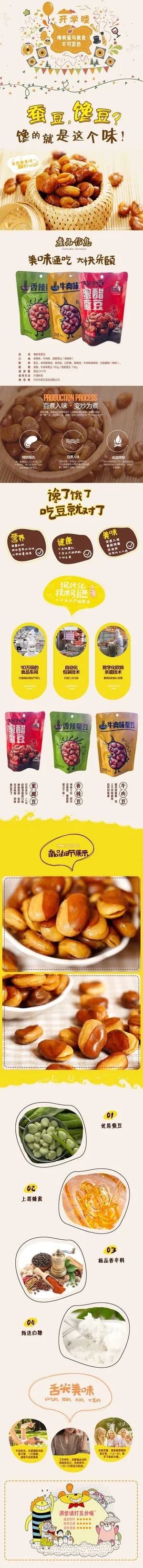 淘宝天猫电商坚果店铺详情页