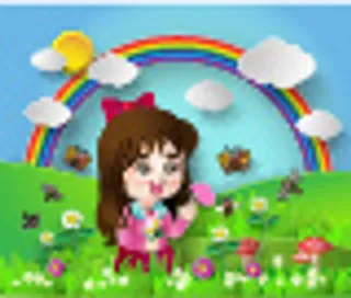 C4d插画 浮雕插画 卡通插画 背景插画