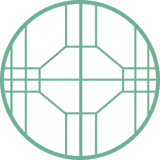 简约风中式传统图案窗花贴画镂空窗户瓷砖PNG免扣图片素材 (13)