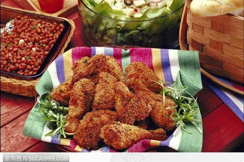 油炸鸡腿