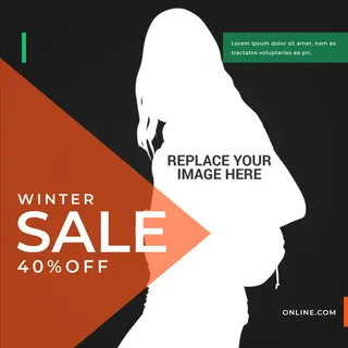 设计英文广告销售横幅素材