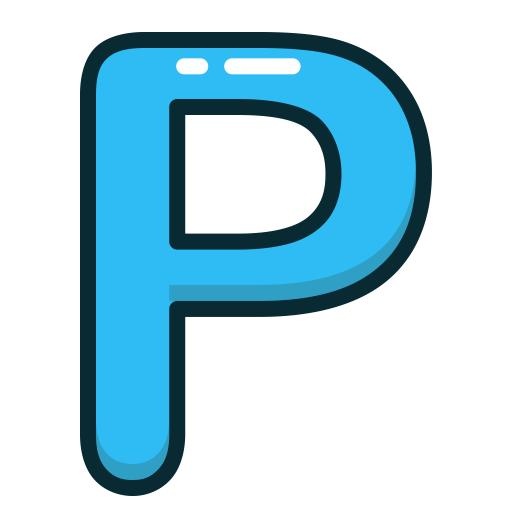 字母P PNG免抠(512x512)