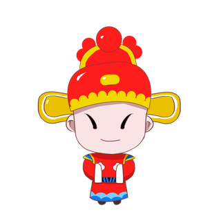 卡通京剧戏剧人物脸谱插画PNG图片 国潮中国风Q版戏剧人物PS素材