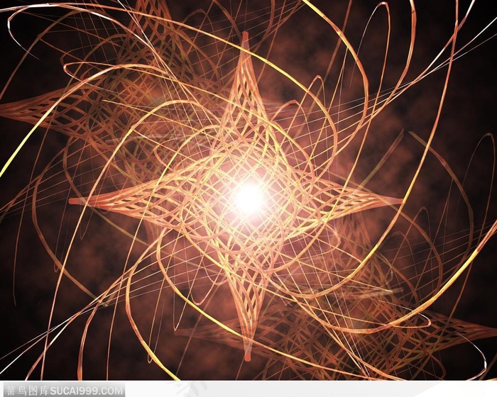 医学基因数码图-褐色的心形图像