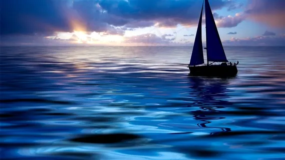 夜幕下的大海 夜幕下的大海