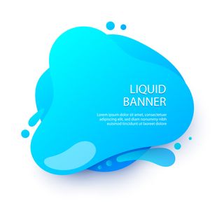 渐变形状科技装饰元素