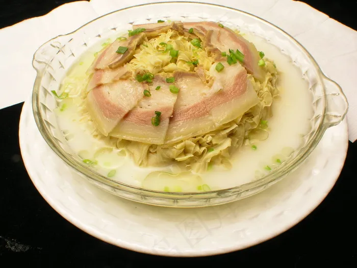 1820咸肉蒸千张丝