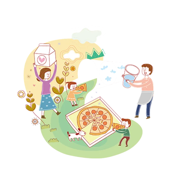 卡通 素材 人物 动画 插图