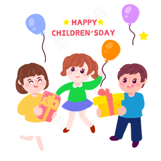六一儿童节插画